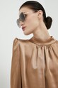 Jimmy Choo ochelari de soare uniforme aur KORI/G/SK