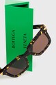Сонцезахисні окуляри Bottega Veneta BV1005S коричневий