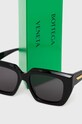 Bottega Veneta okulary przeciwsłoneczne BV1030S czarny