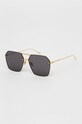 Bottega Veneta okulary przeciwsłoneczne BV1045S złoty AA00