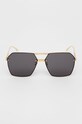 Akcesoria Bottega Veneta okulary przeciwsłoneczne BV1045S złoty