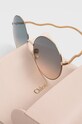Солнцезащитные очки Chloé зелёный CH0055S