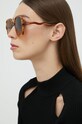 Chloé okulary przeciwsłoneczne CH0086S brązowy