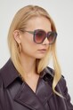 Chloé okulary przeciwsłoneczne gradientowa niebieski CH0081S