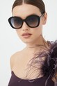 Slnečné okuliare Chloé hladký čierna CH0081S