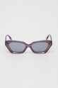 Akcesoria MCQ okulary przeciwsłoneczne MQ0345S fioletowy