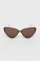 Akcesoria Balenciaga okulary przeciwsłoneczne BB0191S złoty