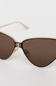 Balenciaga okulary przeciwsłoneczne złoty BB0191S