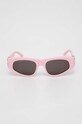 Akcesoria Balenciaga okulary przeciwsłoneczne BB0095S różowy