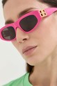 Balenciaga okulary przeciwsłoneczne BB0095S różowy