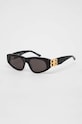Balenciaga okulary przeciwsłoneczne BB0095S czarny AA00