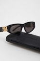 Balenciaga okulary przeciwsłoneczne czarny BB0095S