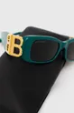 зелений Сонцезахисні окуляри Balenciaga BB0096S