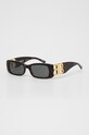 Balenciaga okulary przeciwsłoneczne BB0096S brązowy AA00