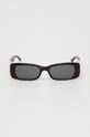 Akcesoria Balenciaga okulary przeciwsłoneczne BB0096S brązowy