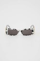 Balenciaga okulary przeciwsłoneczne BB0096S szary AA00