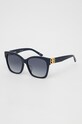Солнцезащитные очки Balenciaga BB0102SA тёмно-синий AA00