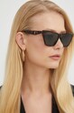 Saint Laurent okulary przeciwsłoneczne jednolita brązowy SL.M103