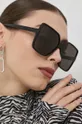 czarny Saint Laurent okulary przeciwsłoneczne Betty Damski