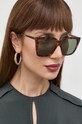 Saint Laurent okulary przeciwsłoneczne jednolita brązowy SL.M100