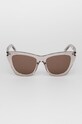 Akcesoria Saint Laurent okulary przeciwsłoneczne KATE SL.214.KATE beżowy