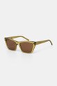 Saint Laurent ochelari de soare SL.276.MICA verde AA00
