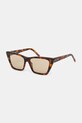 Saint Laurent okulary przeciwsłoneczne brązowy SL.276.MICA