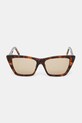 Saint Laurent okulary przeciwsłoneczne SL.276.MICA brązowy AA00