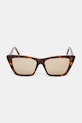 Akcesoria Saint Laurent okulary przeciwsłoneczne SL.276.MICA brązowy