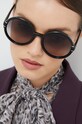 Sluneční brýle Gucci kulaté černá GG1067S