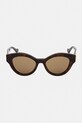 Akcesoria Gucci okulary przeciwsłoneczne GG0957S brązowy