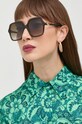 Sluneční brýle Gucci gradientní hnědá GG1072S