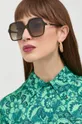 smeđa Sunčane naočale Gucci Ženski
