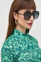 Gucci okulary przeciwsłoneczne gradientowa czarny GG1072S