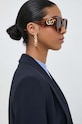 Gucci okulary przeciwsłoneczne jednolita brązowy GG0956S