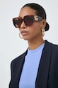 Gucci okulary przeciwsłoneczne GG0956S brązowy