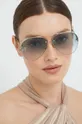 золотий Сонцезахисні окуляри Alexander McQueen Жіночий