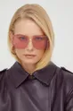 рожевий Сонцезахисні окуляри Alexander McQueen Жіночий