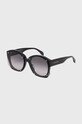 Alexander McQueen okulary przeciwsłoneczne AM0334S czarny AA00