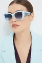 μπλε Γυαλιά ηλίου Alexander McQueen Γυναικεία
