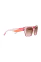różowy Armani Exchange okulary przeciwsłoneczne
