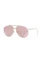 Солнцезащитные очки Burberry розовый