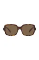 Emporio Armani okulary przeciwsłoneczne brązowy