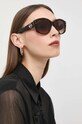 Michael Kors okulary przeciwsłoneczne CHARLESTON kocie oczy brązowy 0MK2175U