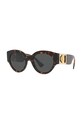 Versace okulary przeciwsłoneczne 0VE4438B brązowy AA00