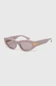 Солнцезащитные очки Bottega Veneta розовый