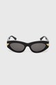 Bottega Veneta okulary przeciwsłoneczne BV1189S czarny AA00