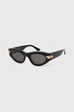 Akcesoria Bottega Veneta okulary przeciwsłoneczne BV1189S czarny