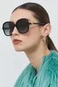 czarny Gucci okulary przeciwsłoneczne GG1178S Damski