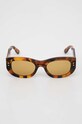 Akcesoria Gucci okulary przeciwsłoneczne GG1215S brązowy